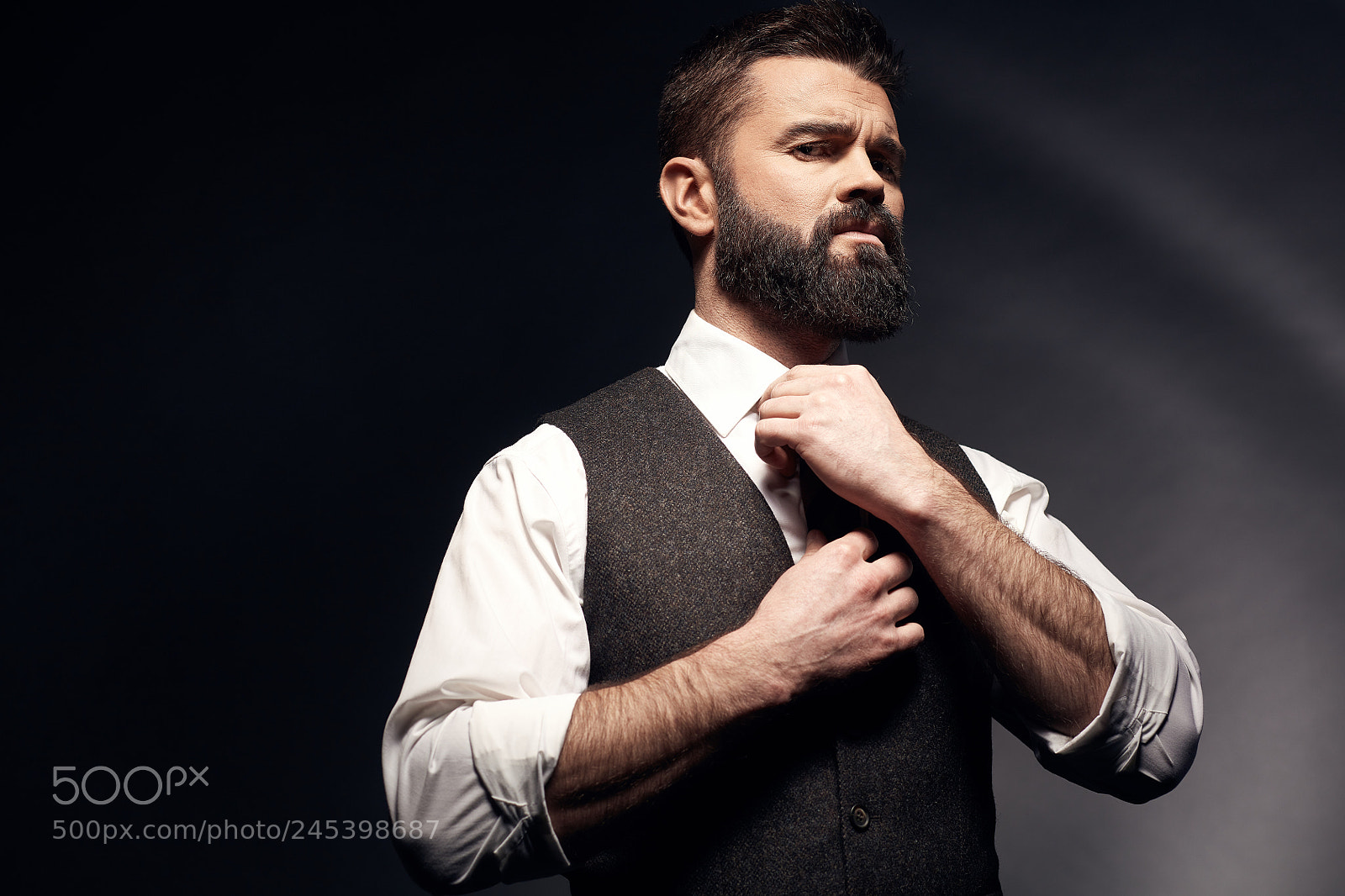 Canon EOS 5DS R sample photo. Studio portrait of serious photography