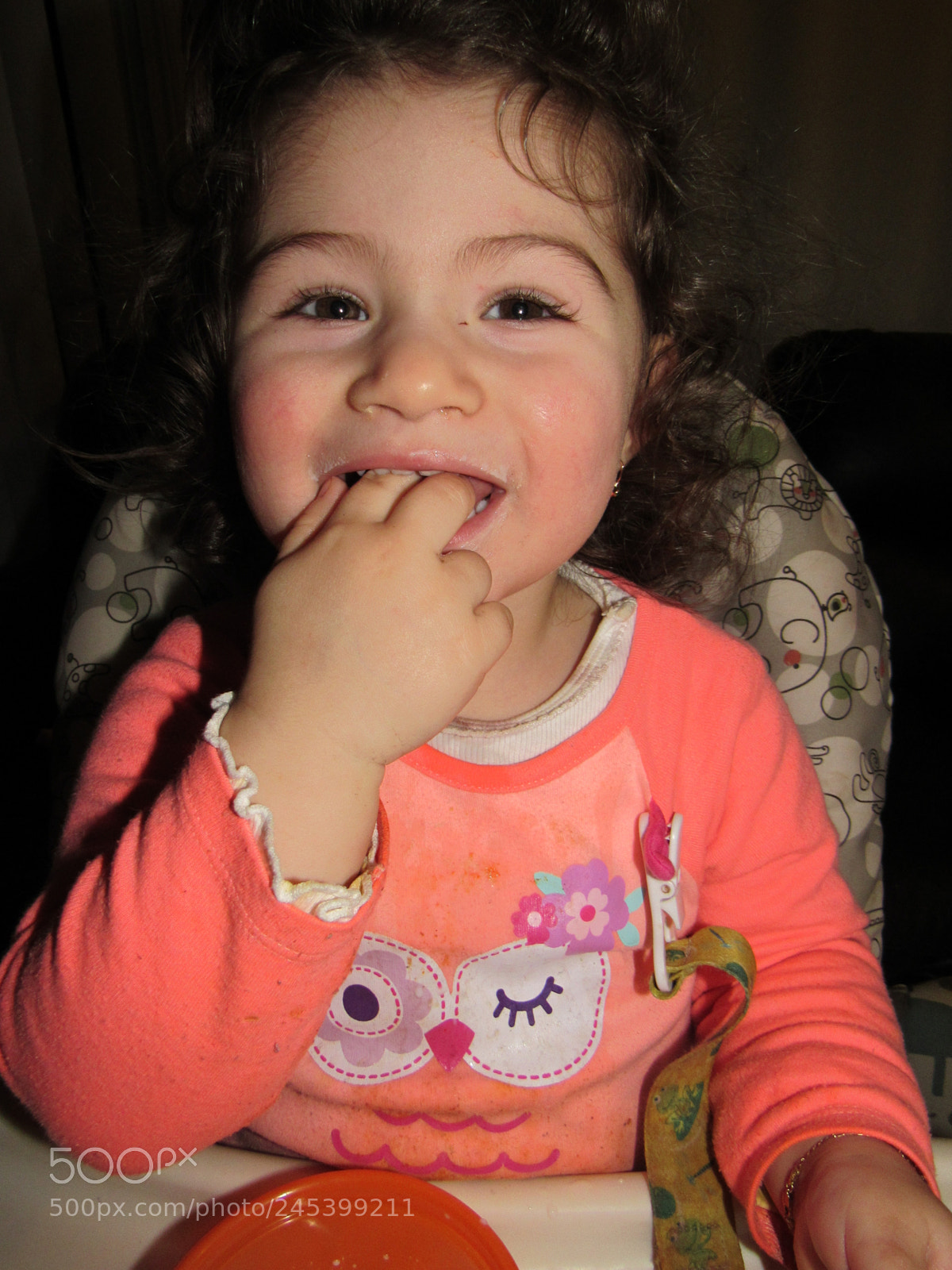 Canon PowerShot SX530 HS sample photo. My daughter eats with photography