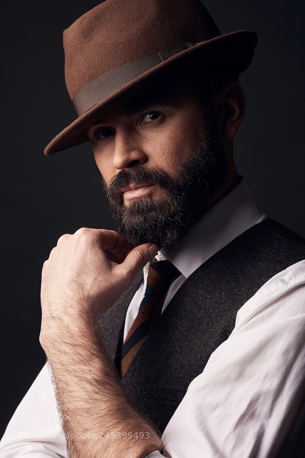 Canon EOS 5DS R sample photo. Studio portrait of serious photography