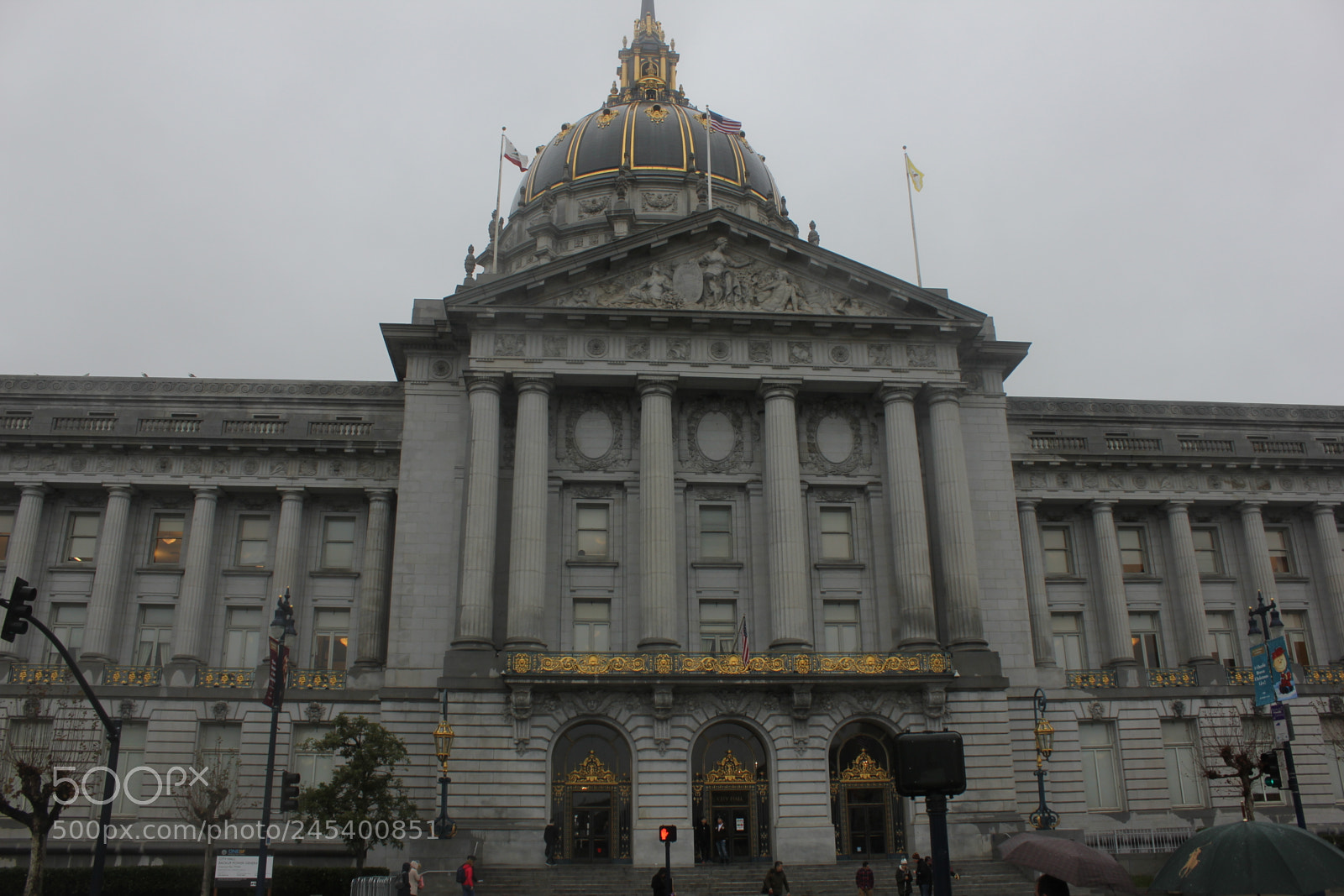 Canon EF-S 18-55mm F3.5-5.6 IS sample photo. San francisco city hall photography