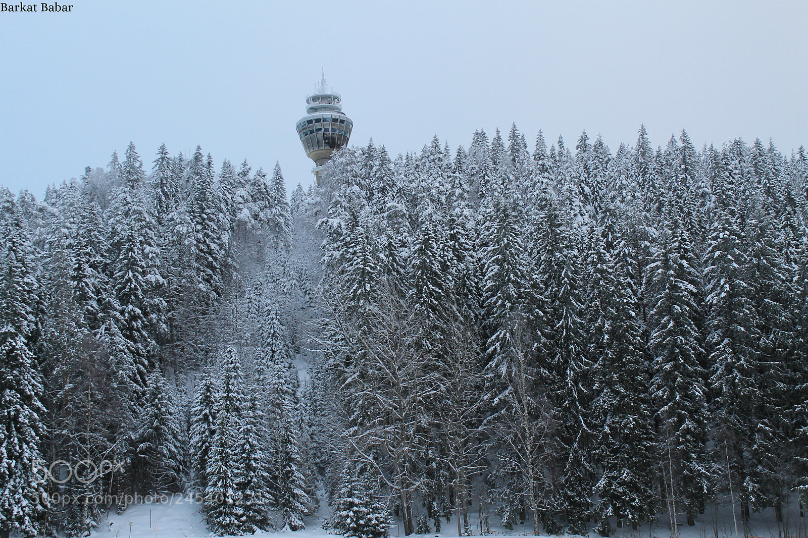 Canon EOS 1100D (EOS Rebel T3 / EOS Kiss X50) sample photo. Puijo tower of kuopio photography