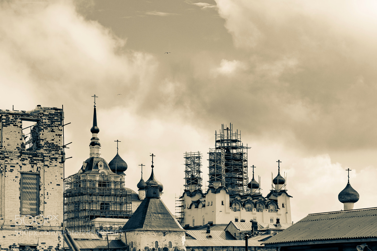 Sony a7R II sample photo. Solovetsky monastery. photography