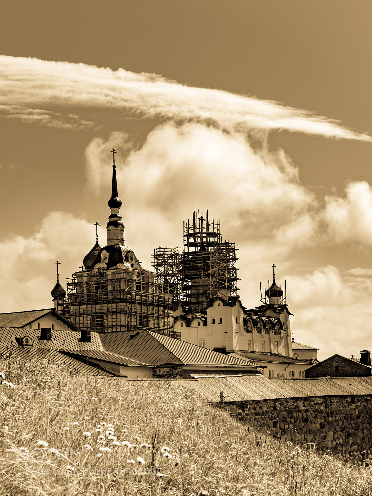 Sony a7R II sample photo. Solovetsky monastery. photography