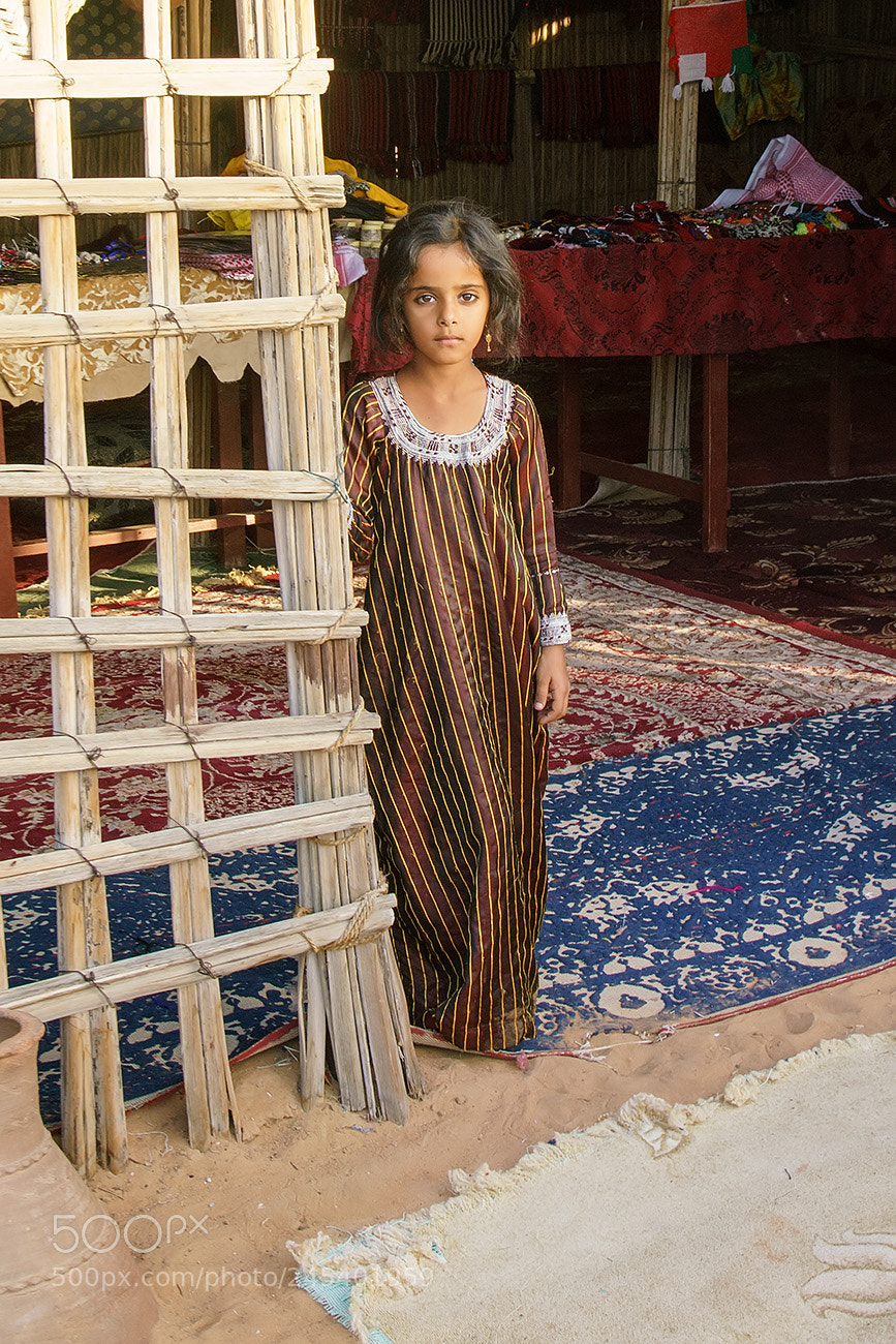 Sony a7R II sample photo. Bedouin girl photography