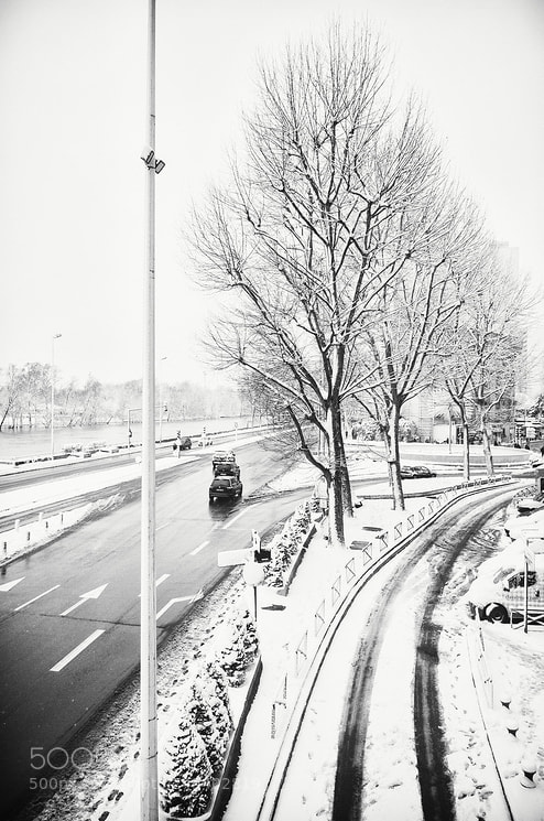 Fujifilm X-Pro1 sample photo. Puteaux quai de dion photography