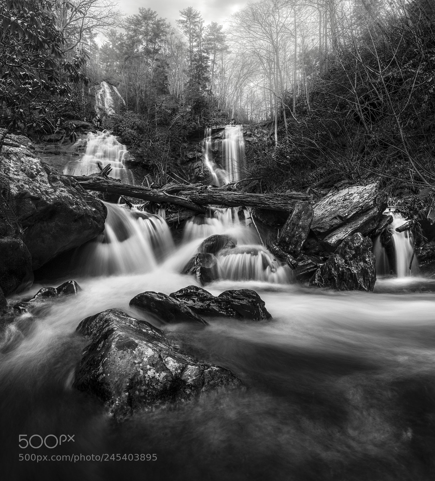 Sony a7 II sample photo. Ana ruby falls panobw 1 photography
