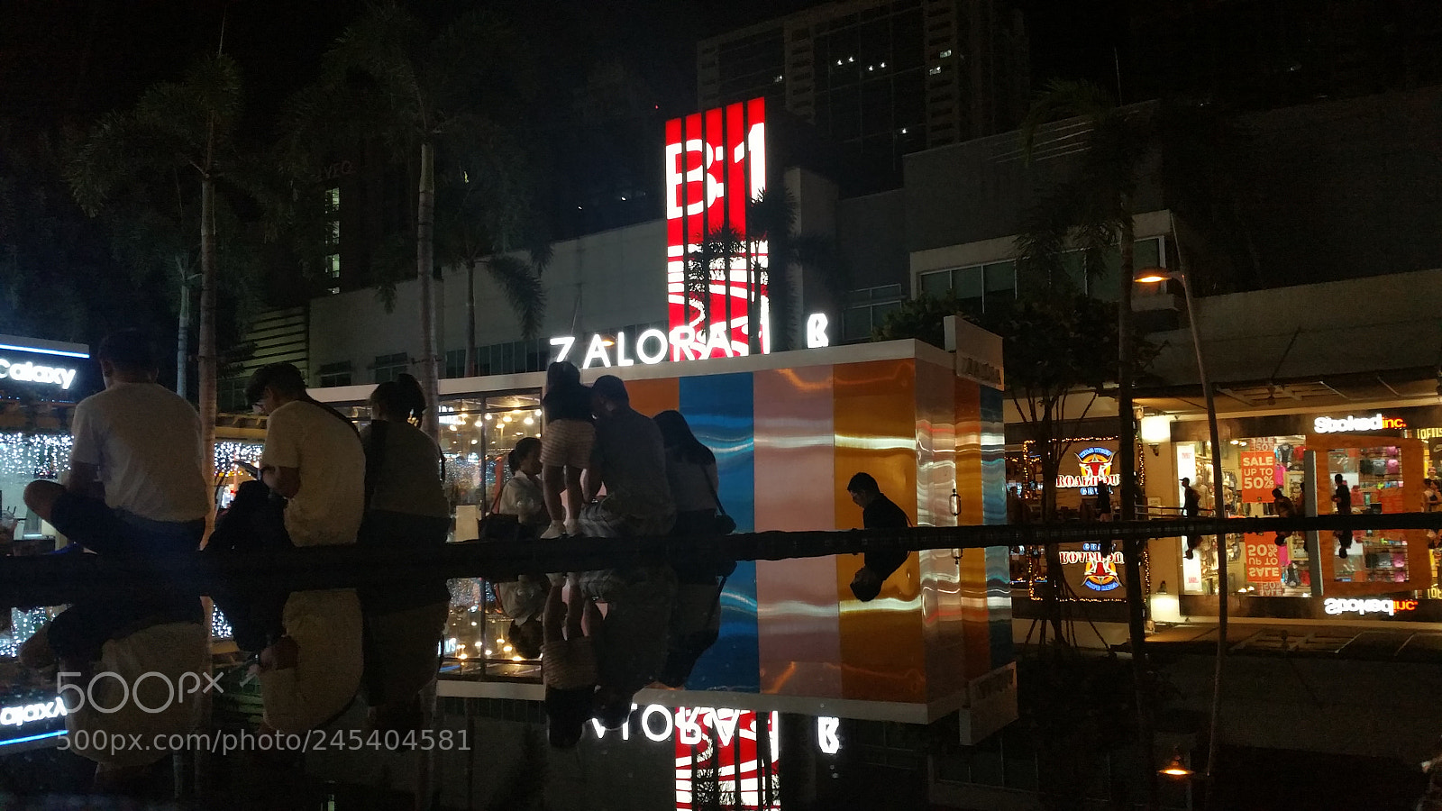 Samsung Galaxy Note4 sample photo. Night lights photography