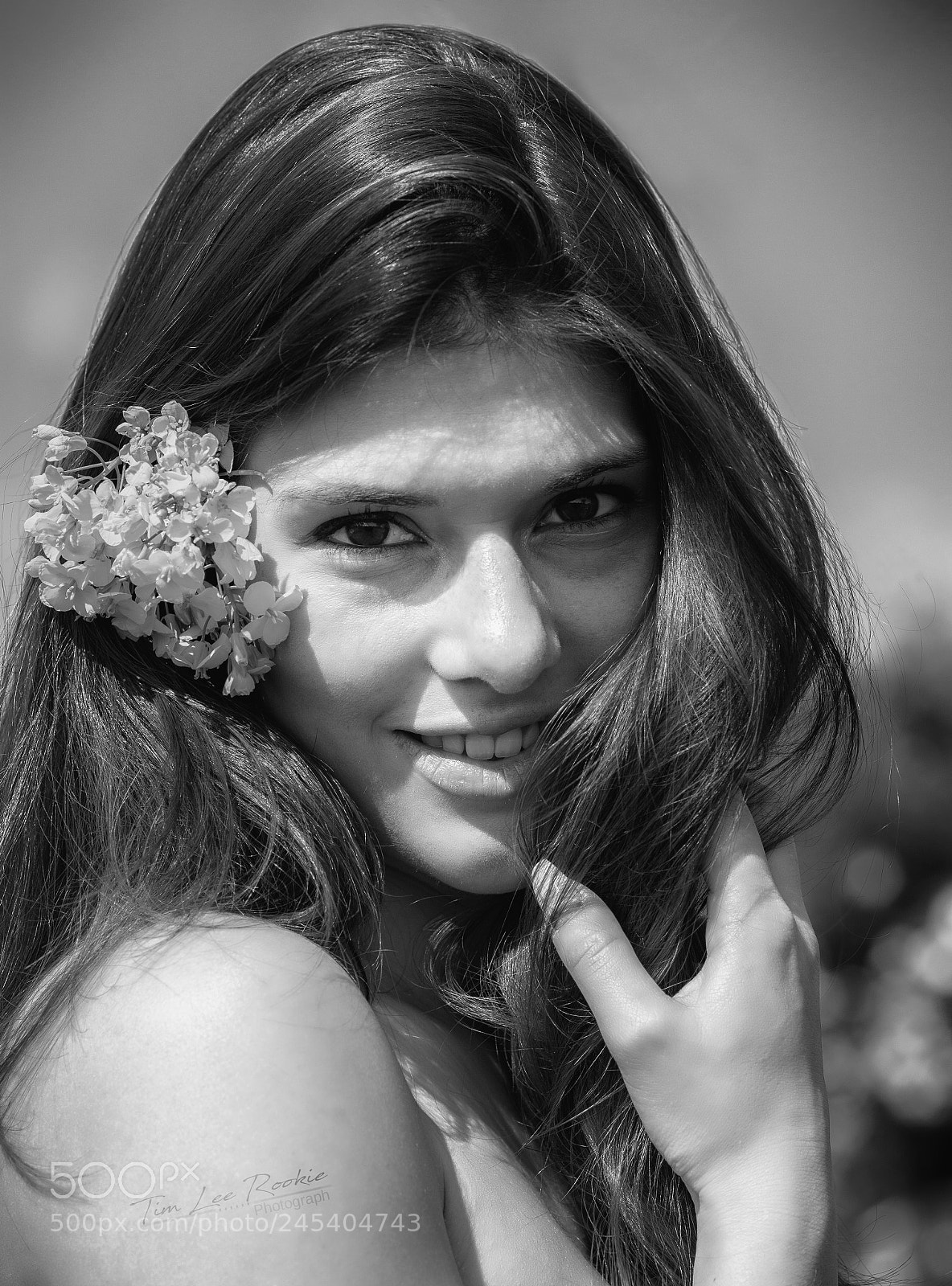 Nikon D7100 sample photo. Rosalie  (b&w) photography