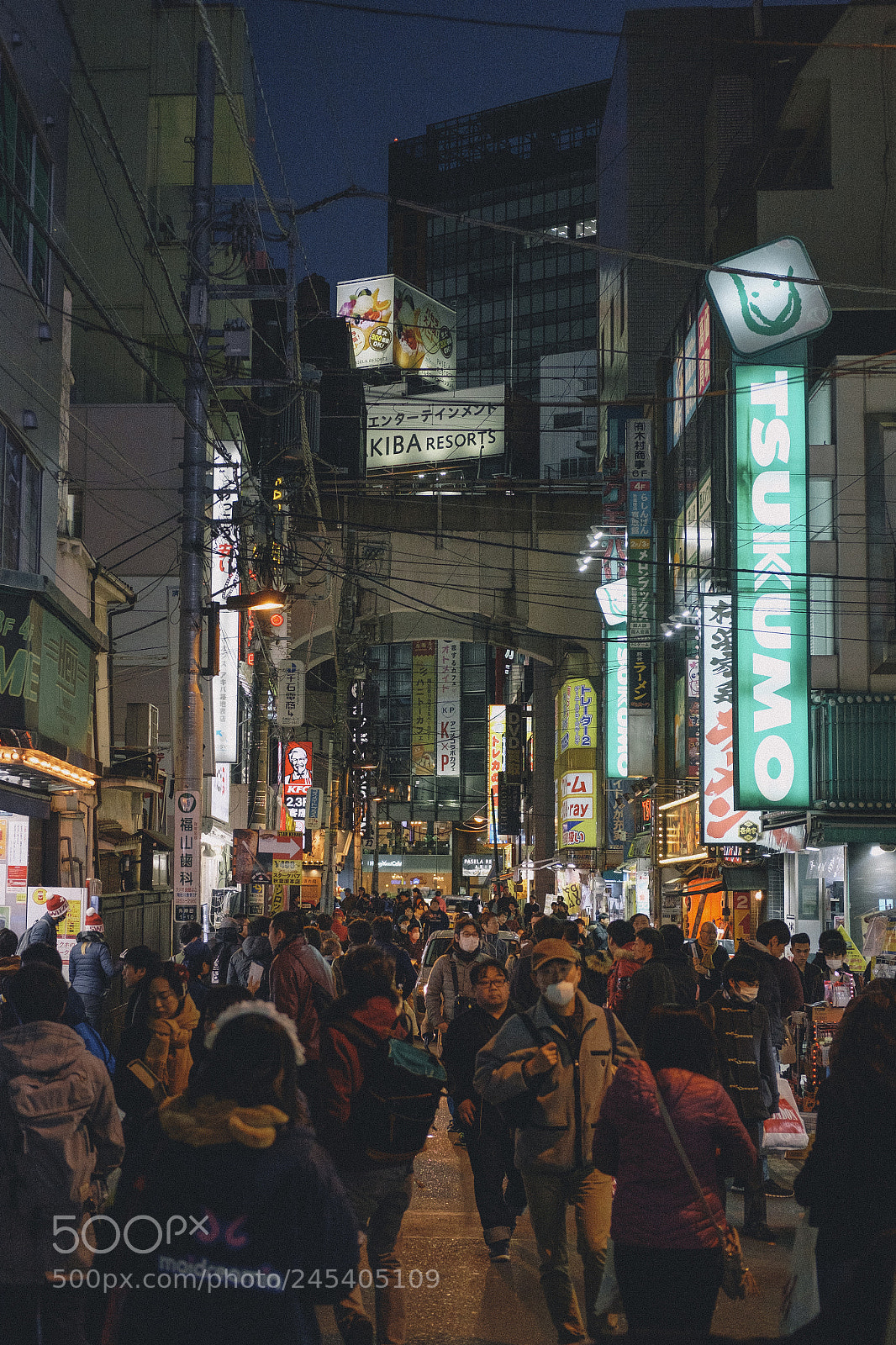 Fujifilm X-T10 sample photo. Akiba night photography