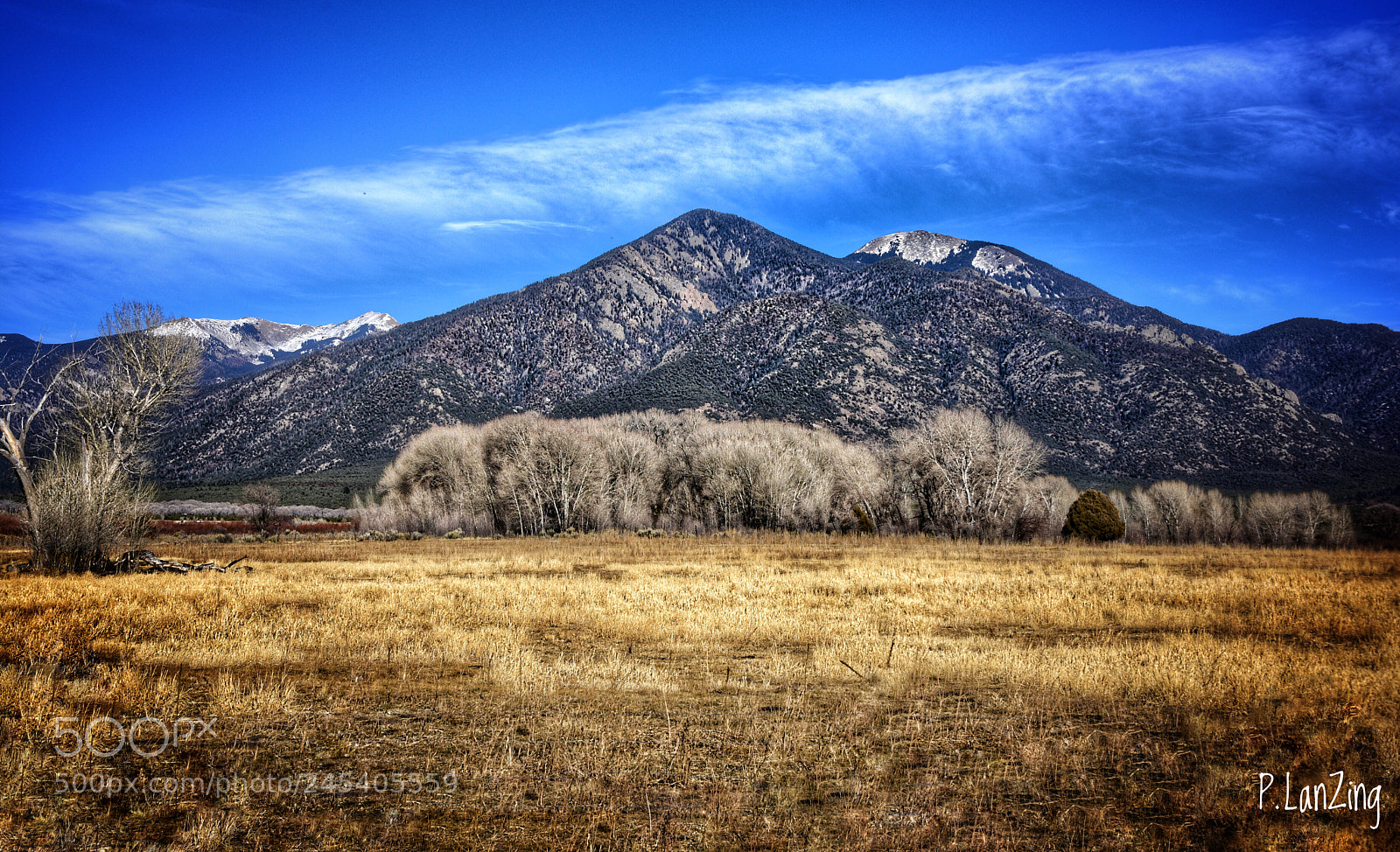 Nikon D810 sample photo. Taos mountain, new mexico photography
