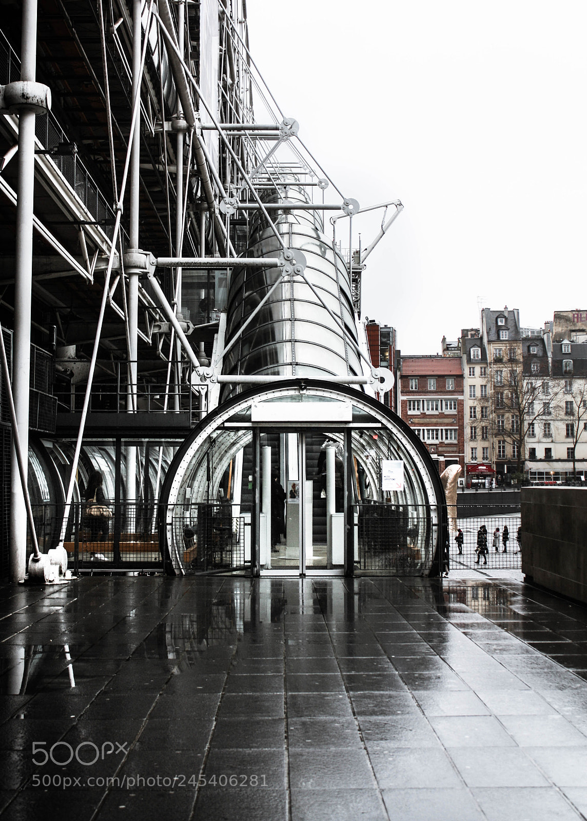 Canon EOS 450D (EOS Rebel XSi / EOS Kiss X2) sample photo. Centre georges pompidou photography