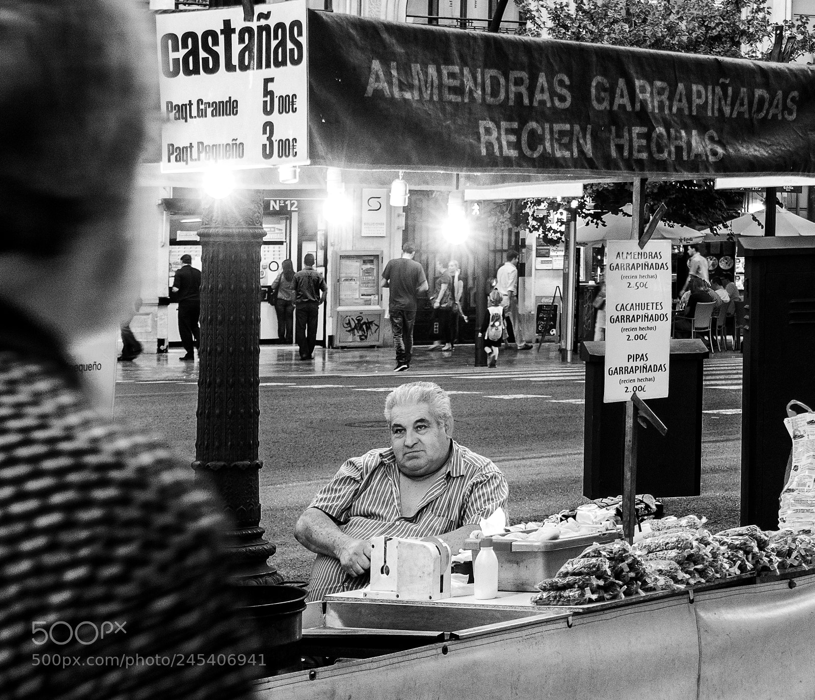 Sony Cyber-shot DSC-RX100 III sample photo. Local chestnut seller valencia photography