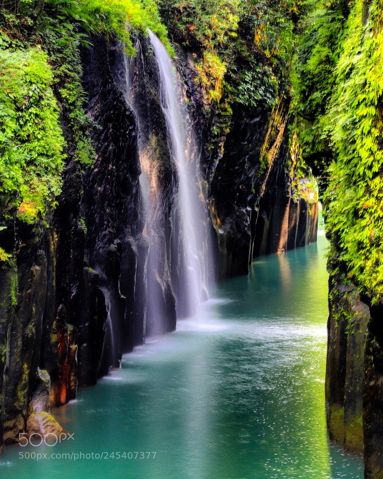 Canon EOS 6D Mark II sample photo. The waterfall. photography