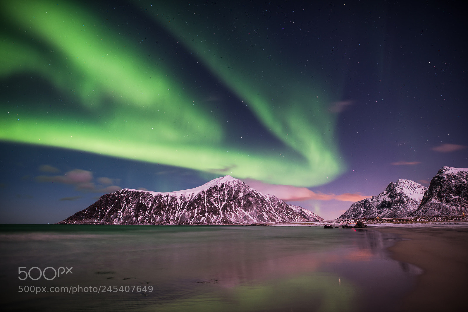Nikon D850 sample photo. Aurora skagsandenbeach photography