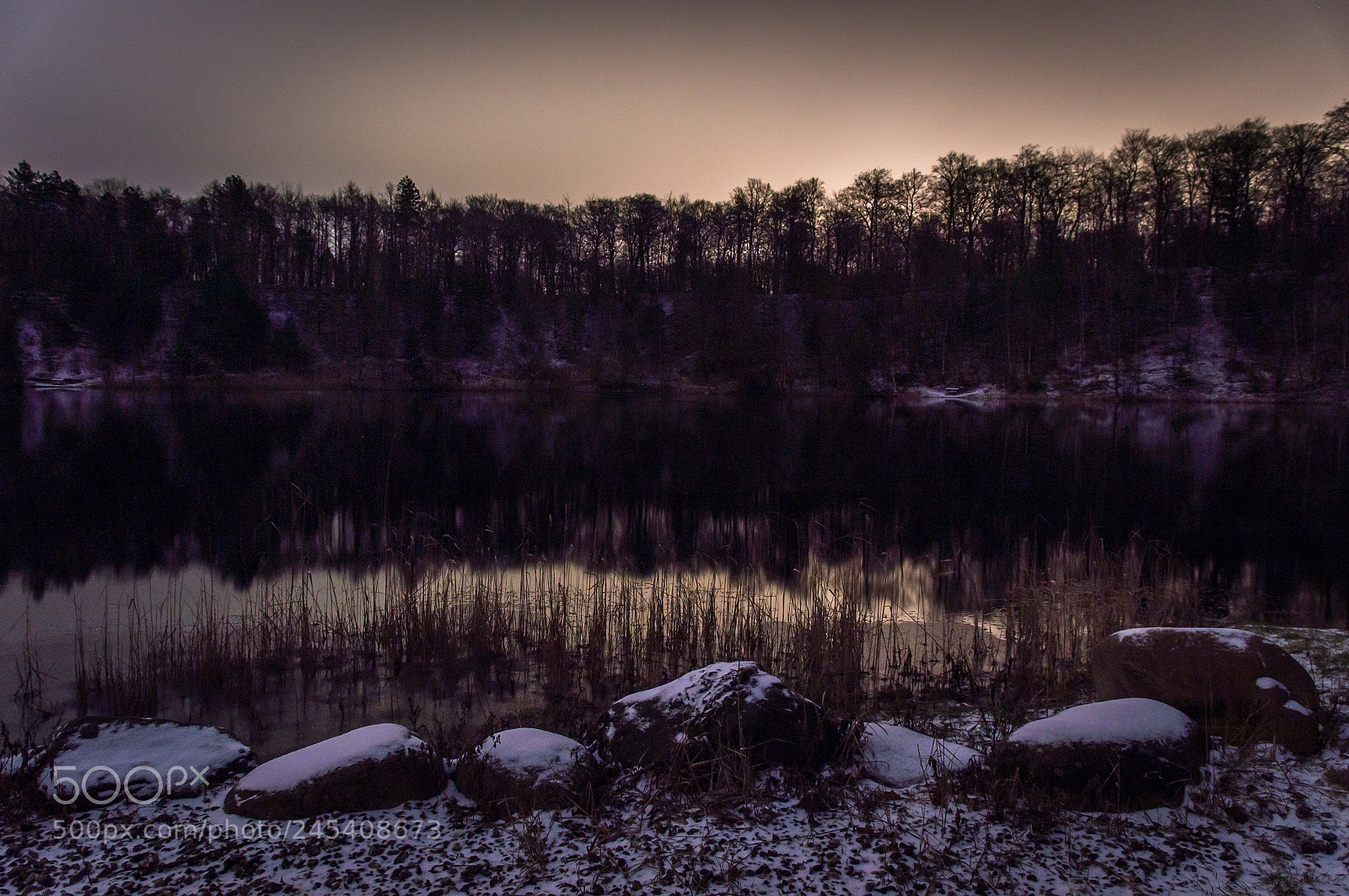 Sony SLT-A55 (SLT-A55V) sample photo. The calm lake photography