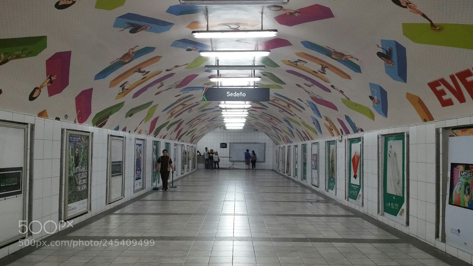 Samsung Galaxy Note4 sample photo. Underpass photography