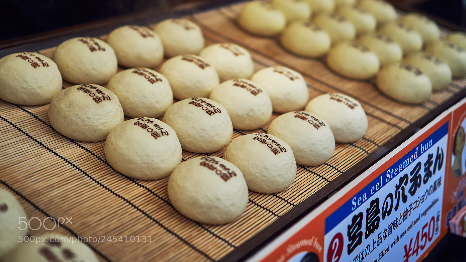 Sony a6500 sample photo. Steamed buns of miyajima photography