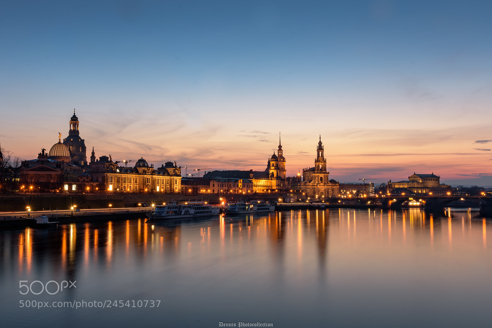 Nikon D7200 sample photo. Dresden sunset photography
