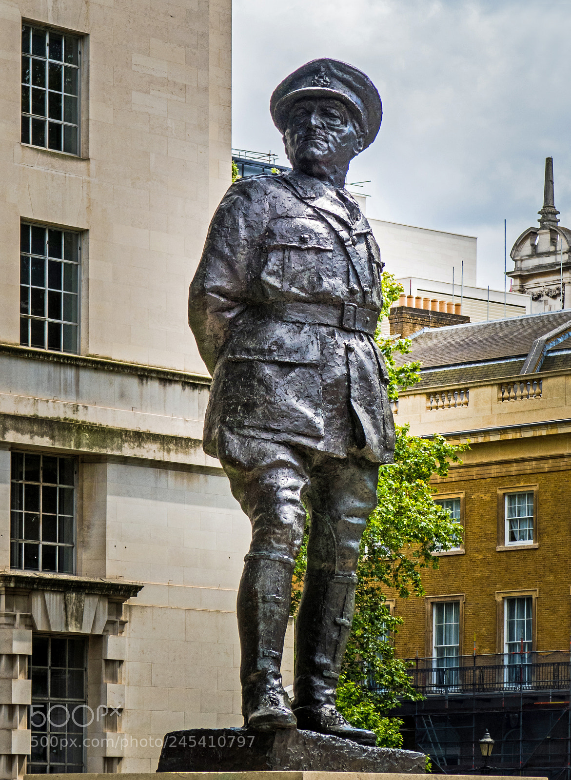 Canon PowerShot G5 X sample photo. Montgomery statue mod whitehall photography