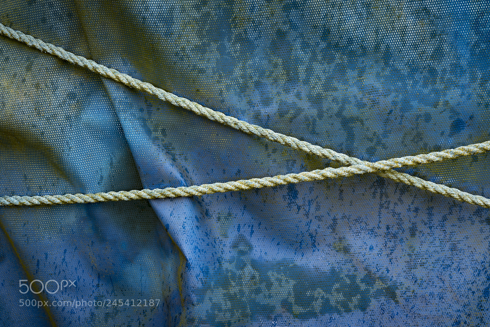 Sony a7R III sample photo. Crossed ropes photography