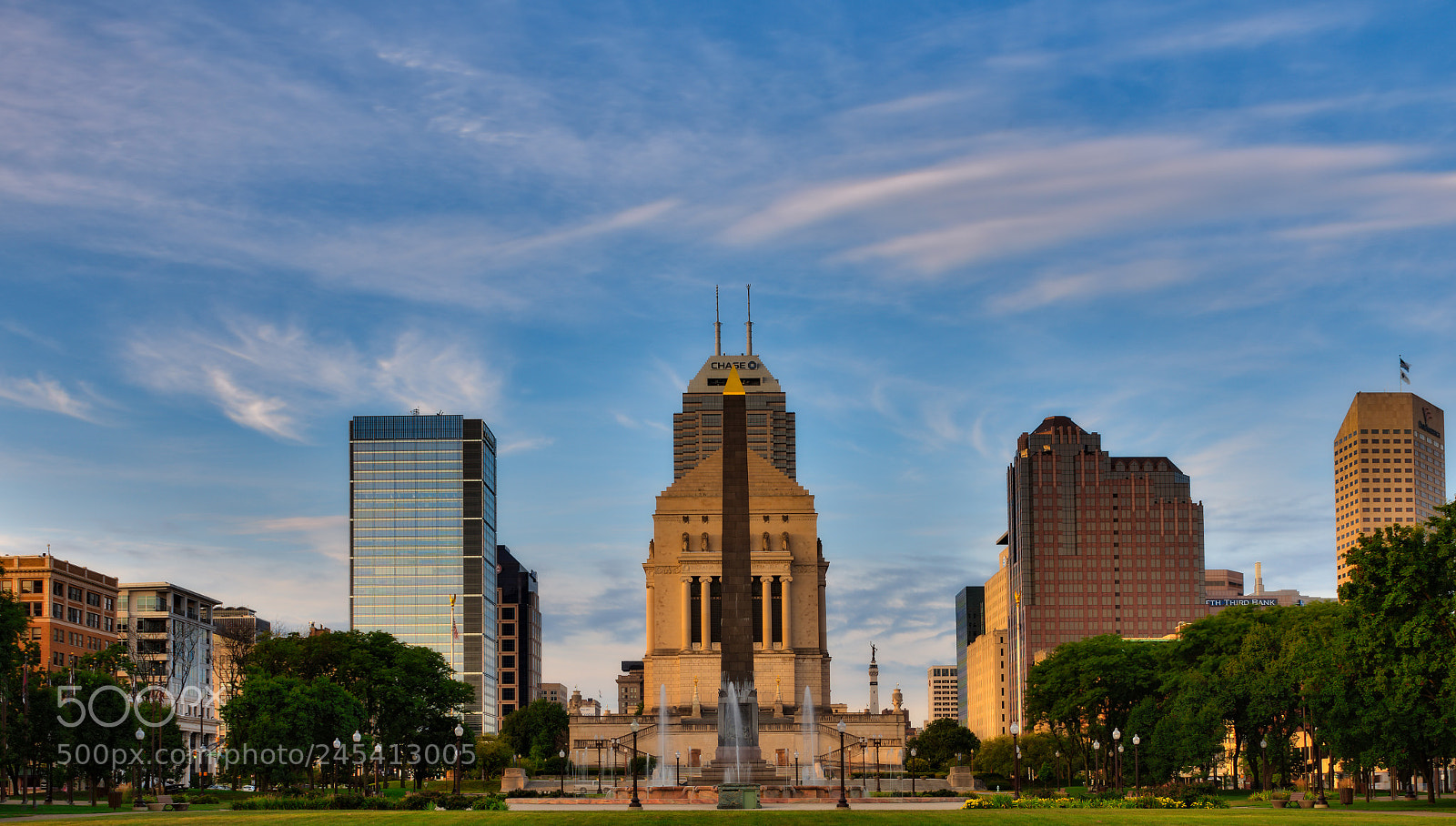 Nikon D810 sample photo. Indianapolis skyline photography