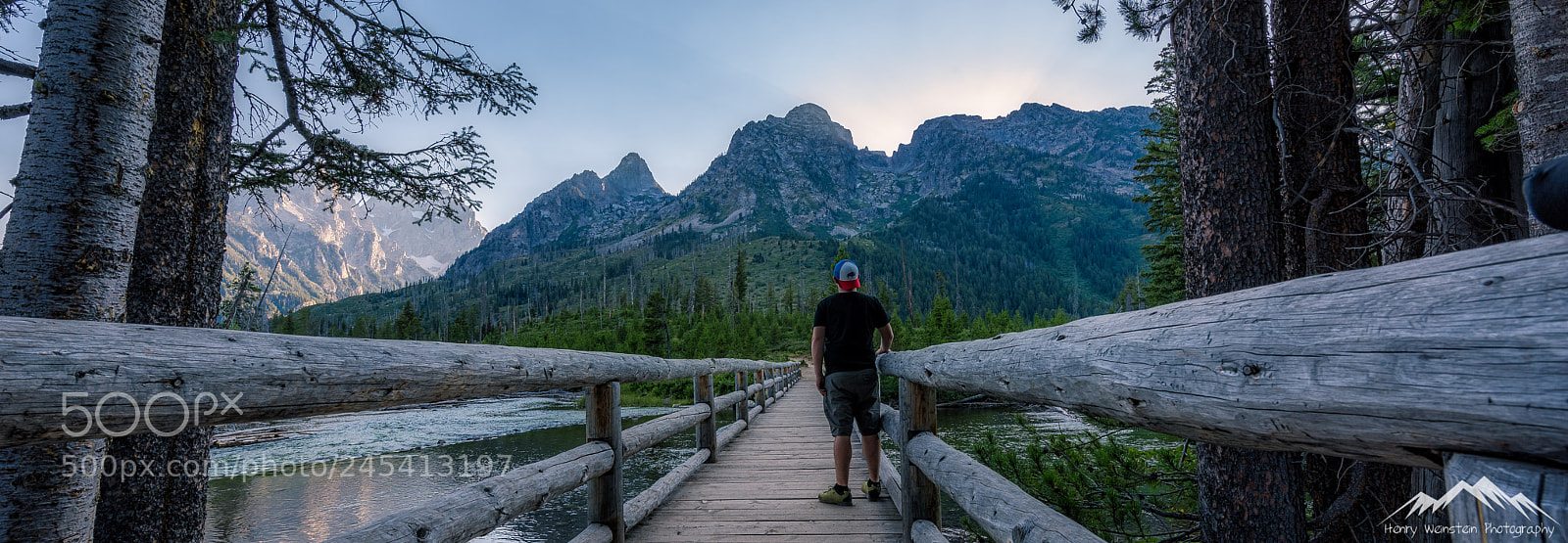 Nikon D810 sample photo. Sunset at string lake photography