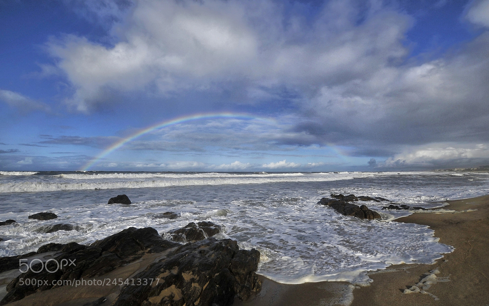 Nikon D700 sample photo. Rainbow photography