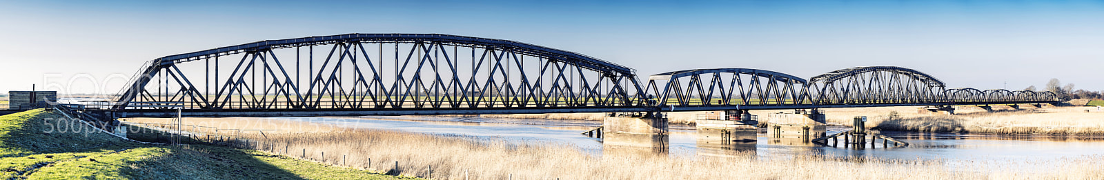Nikon D850 sample photo. Railroad bridge over the photography