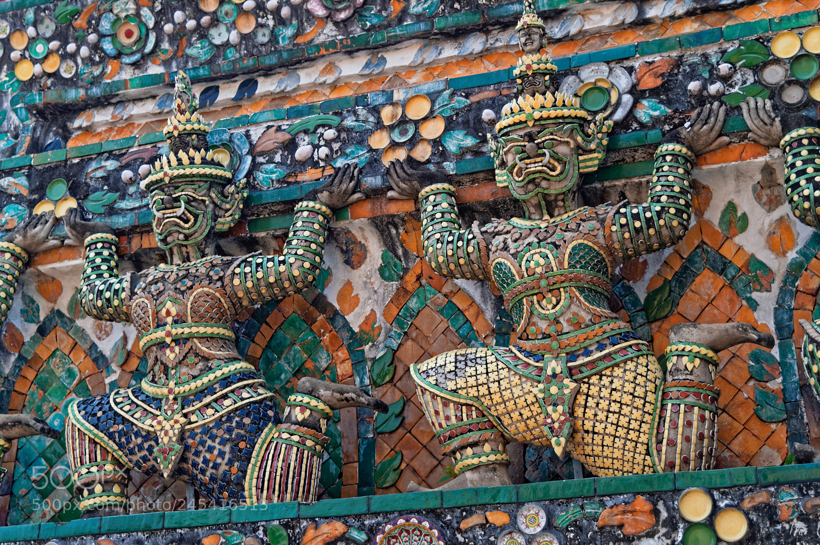 Nikon D3200 sample photo. The walls : thailand photography
