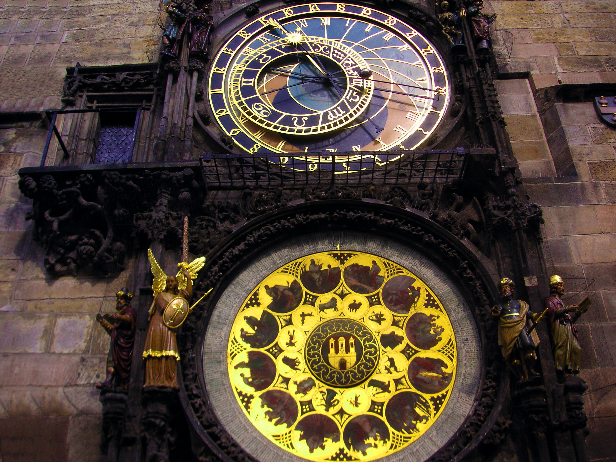 KONICA MINOLTA DiMAGE X50 sample photo. Reloj astronómico. astronomical clock. praga photography