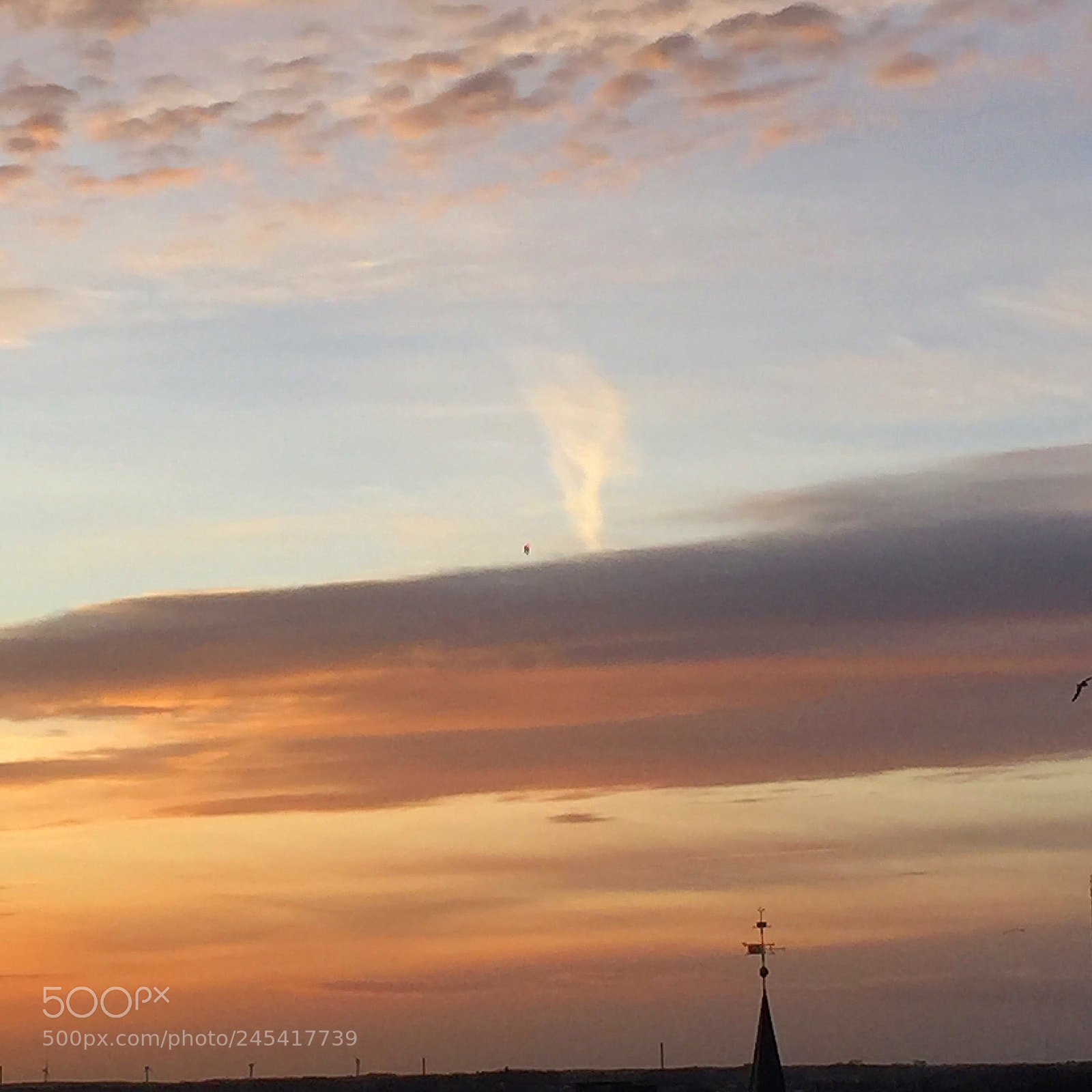 Apple iPhone 6 Plus sample photo. Beautiful sky herning denmark photography