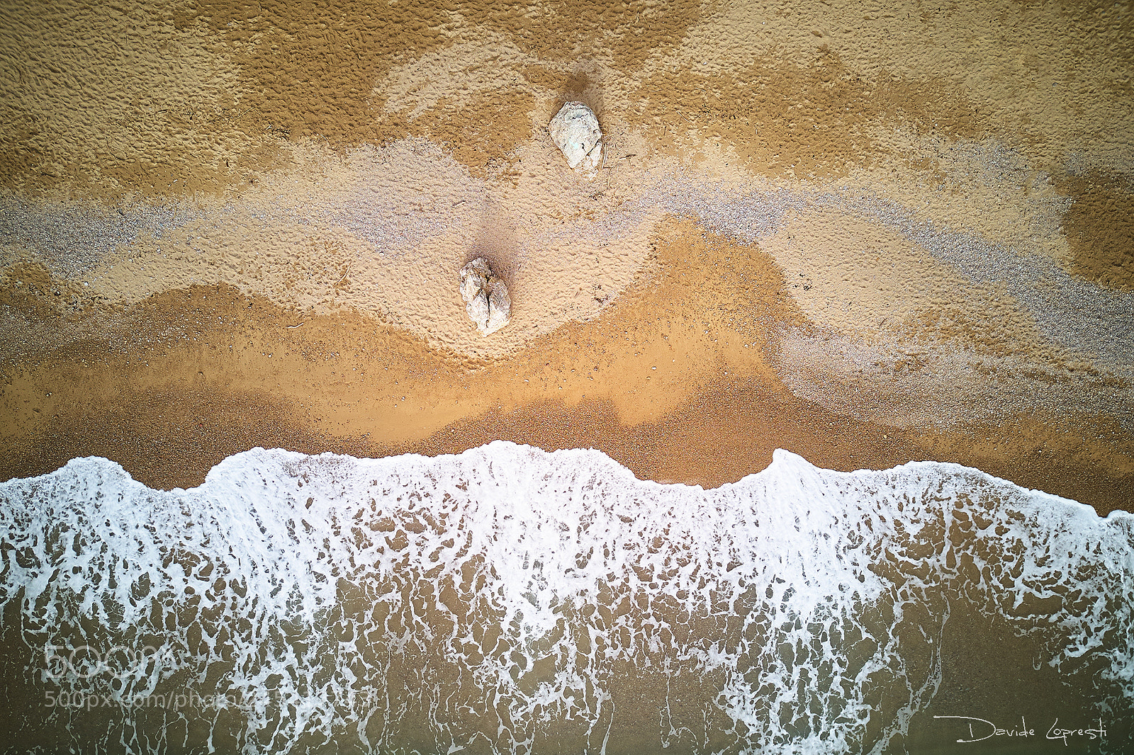 DJI FC220 sample photo. Winter sand photography