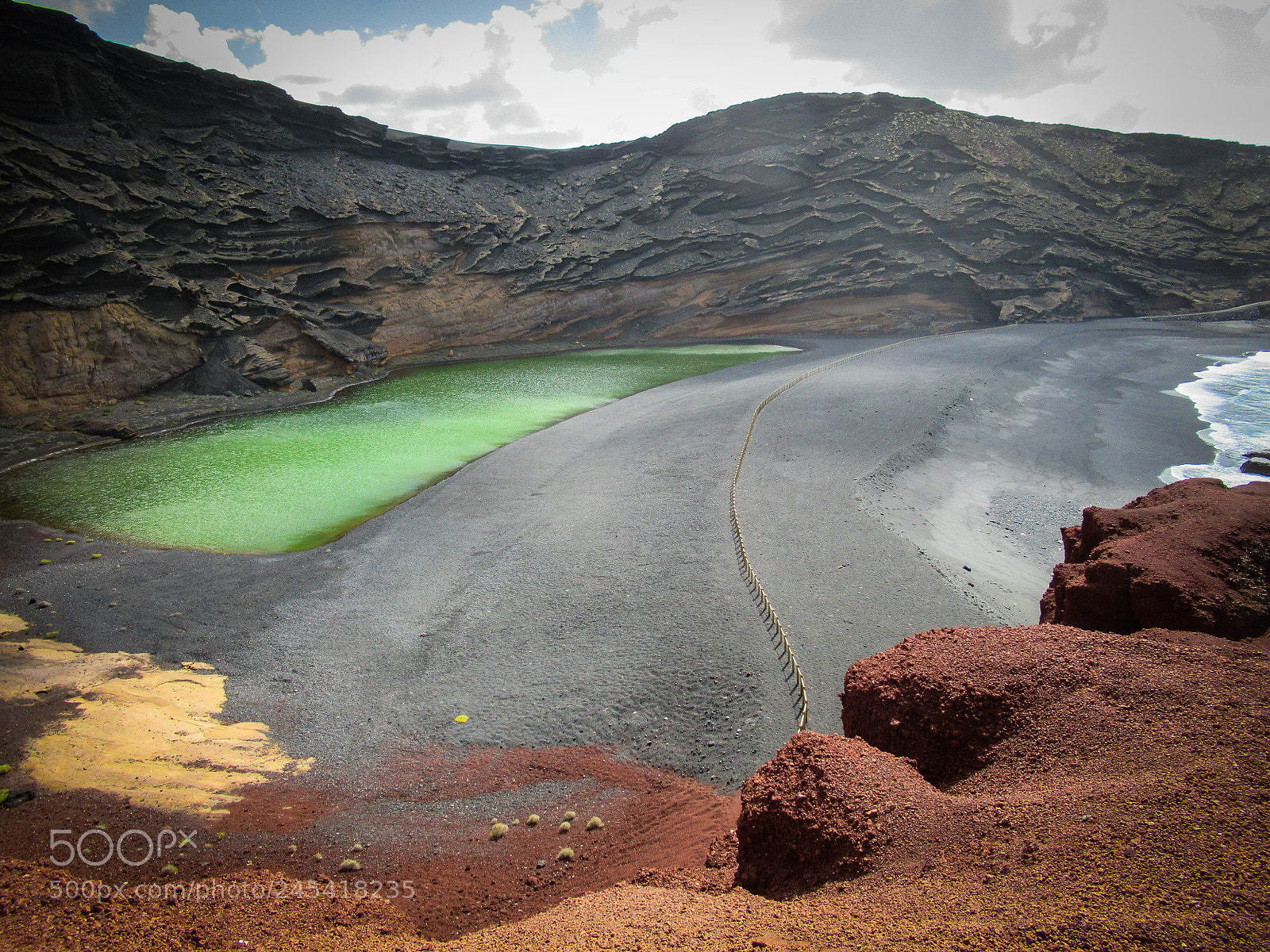 Canon PowerShot SX620 HS sample photo. Green lagoon at el photography