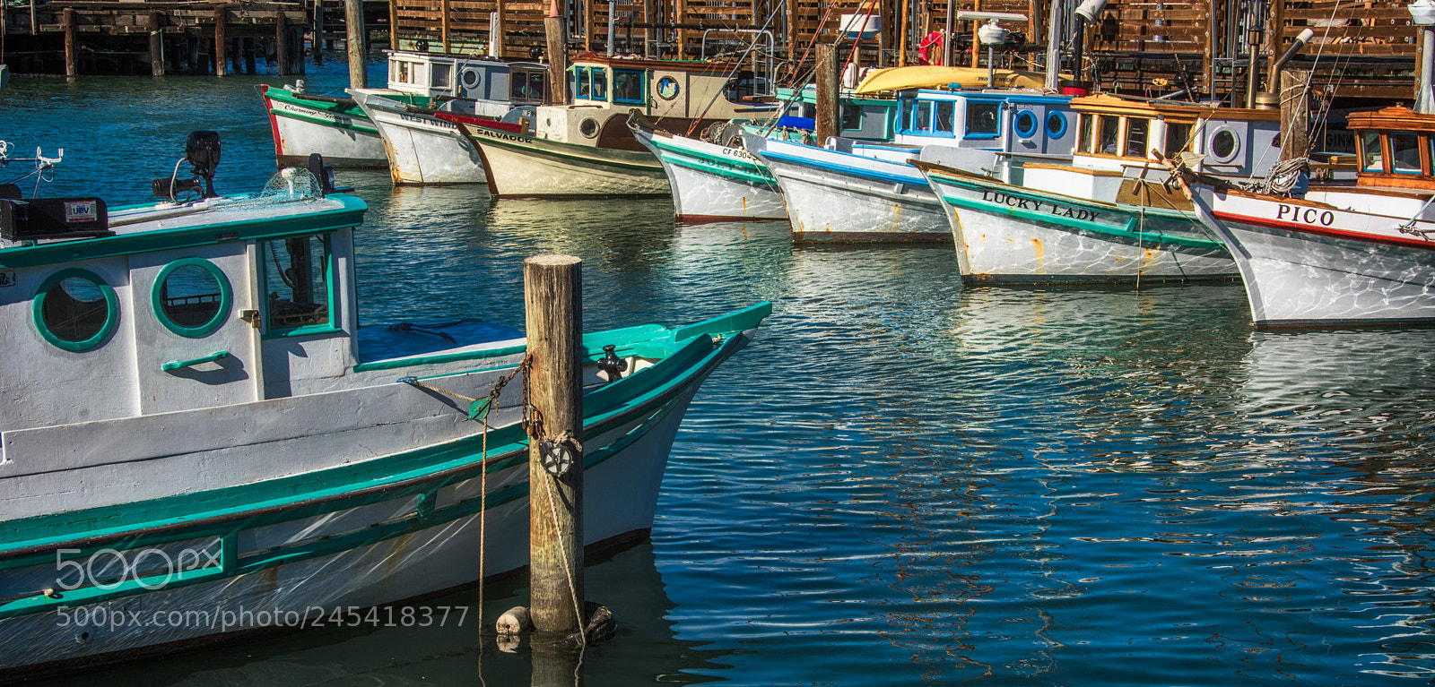 Nikon D7100 sample photo. Fishing boats photography
