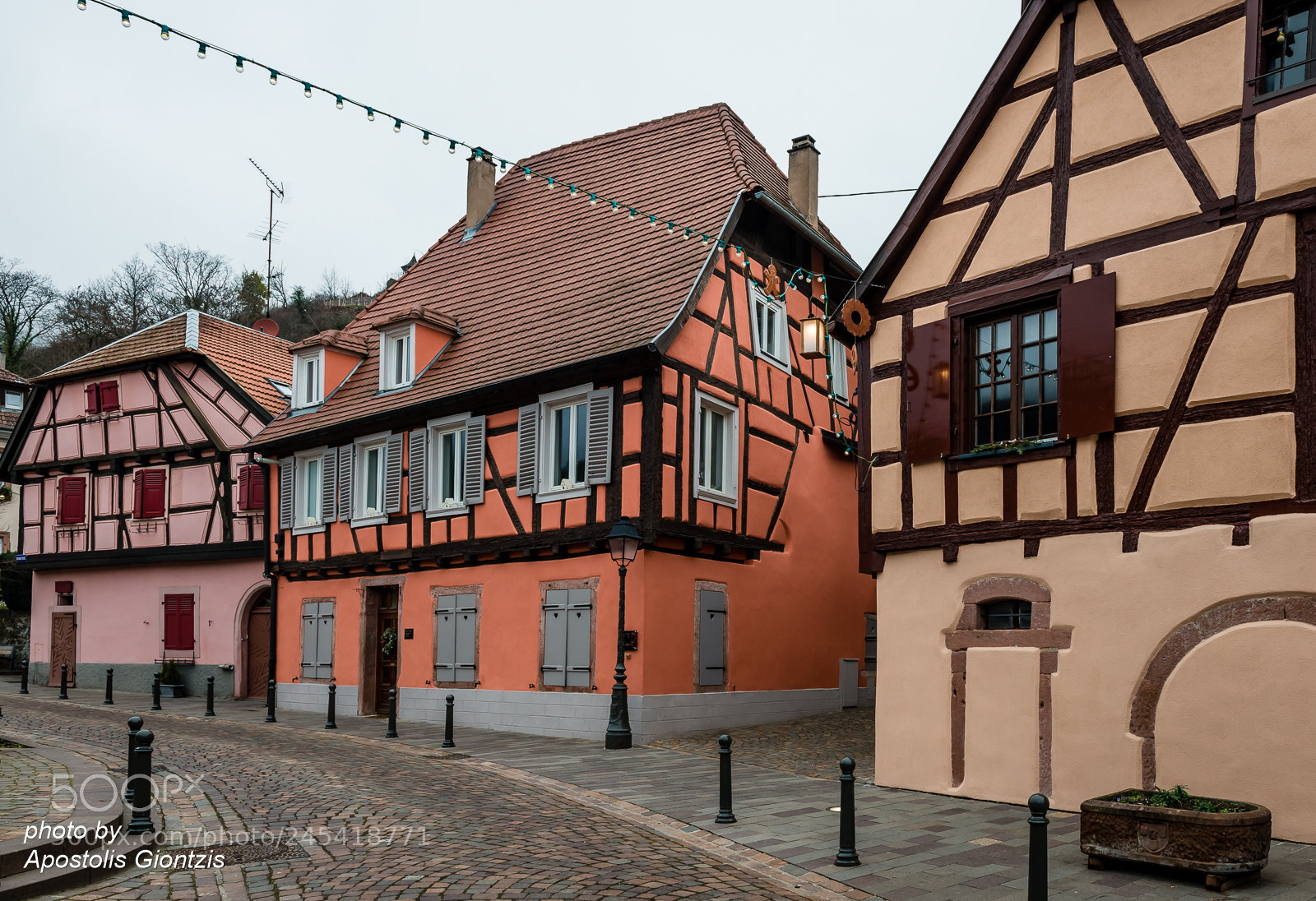 Nikon D800E sample photo. Half-timbered houses in grand'rue photography