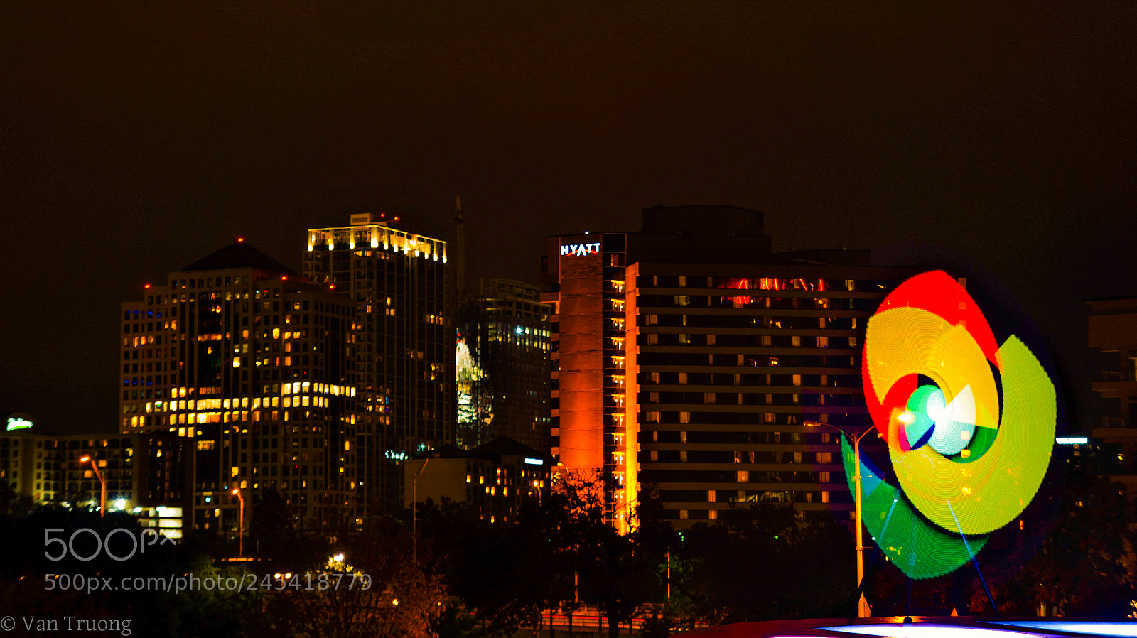 Sony Alpha a3000 sample photo. City lights photography