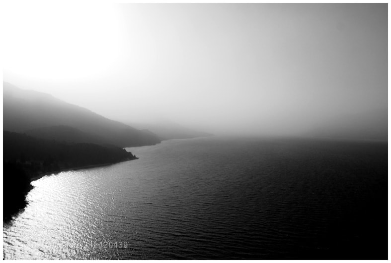 Nikon D80 sample photo. Black and white landscape photography