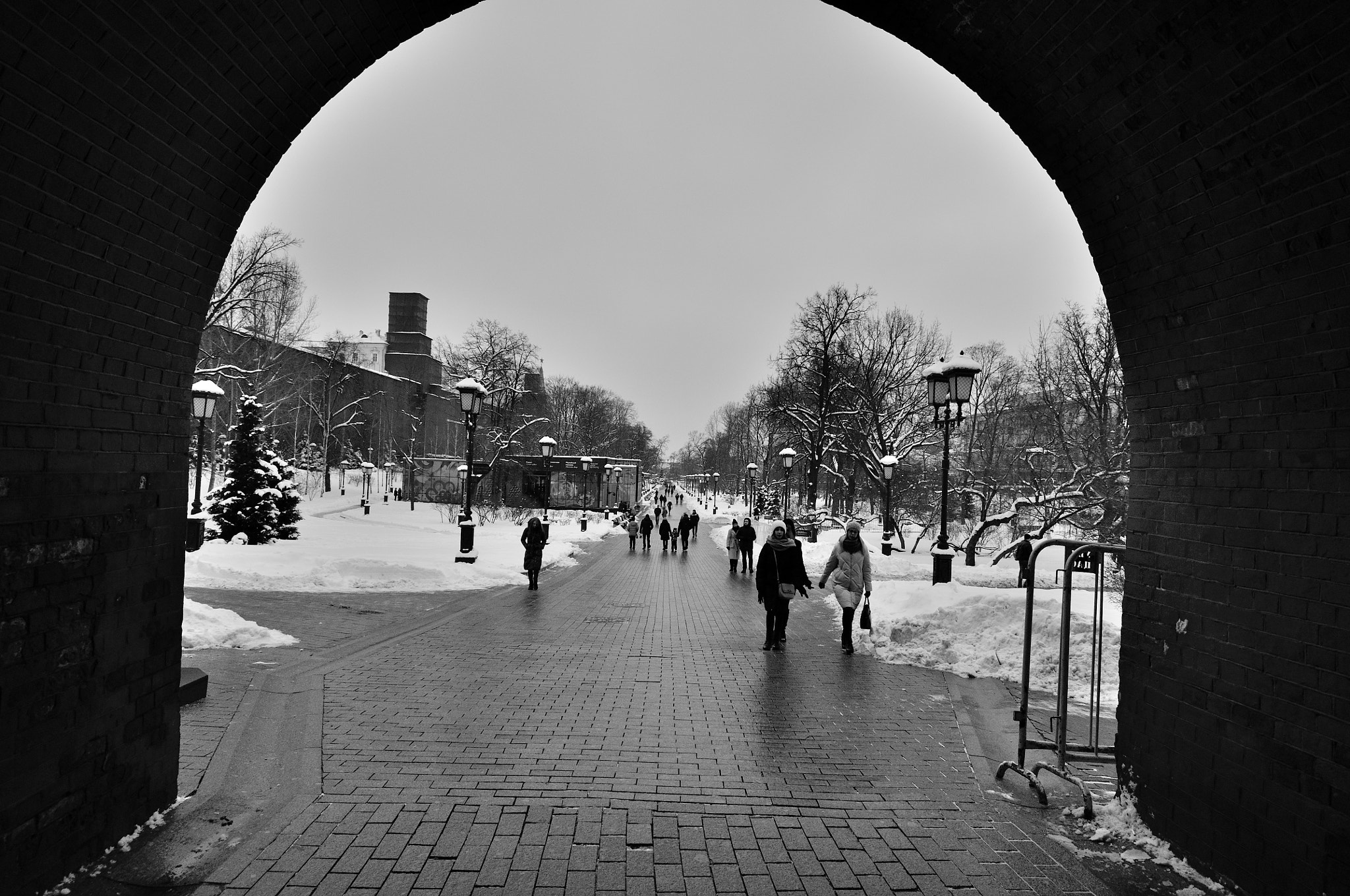Nikon D5000 sample photo. Walking photography