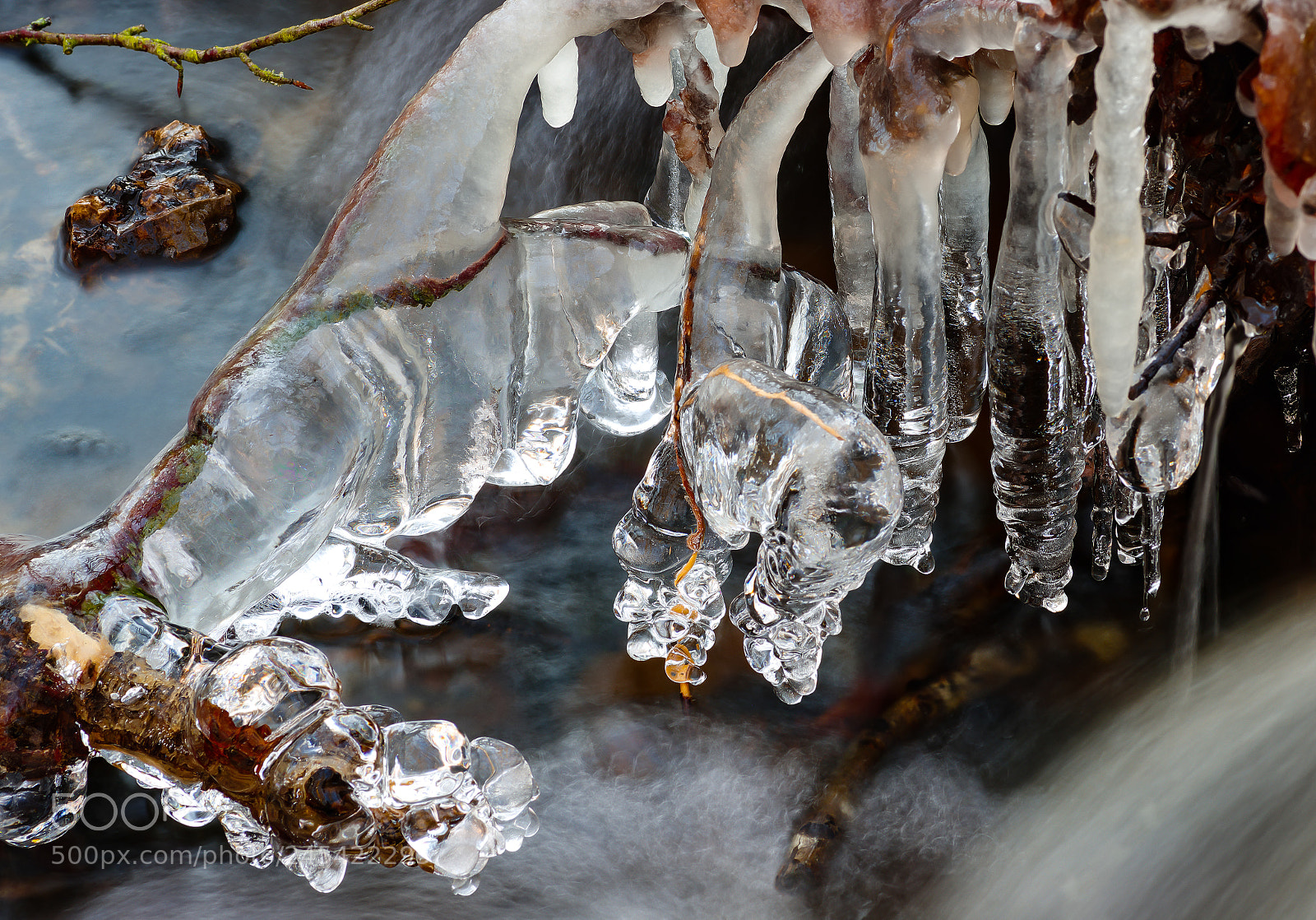 Pentax K-1 sample photo. Icicles photography