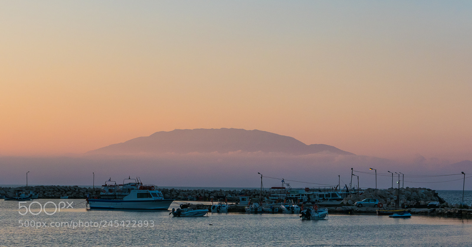 Panasonic Lumix DMC-LX10 (Lumix DMC-LX15) sample photo. Alykanas harbour at sunset photography