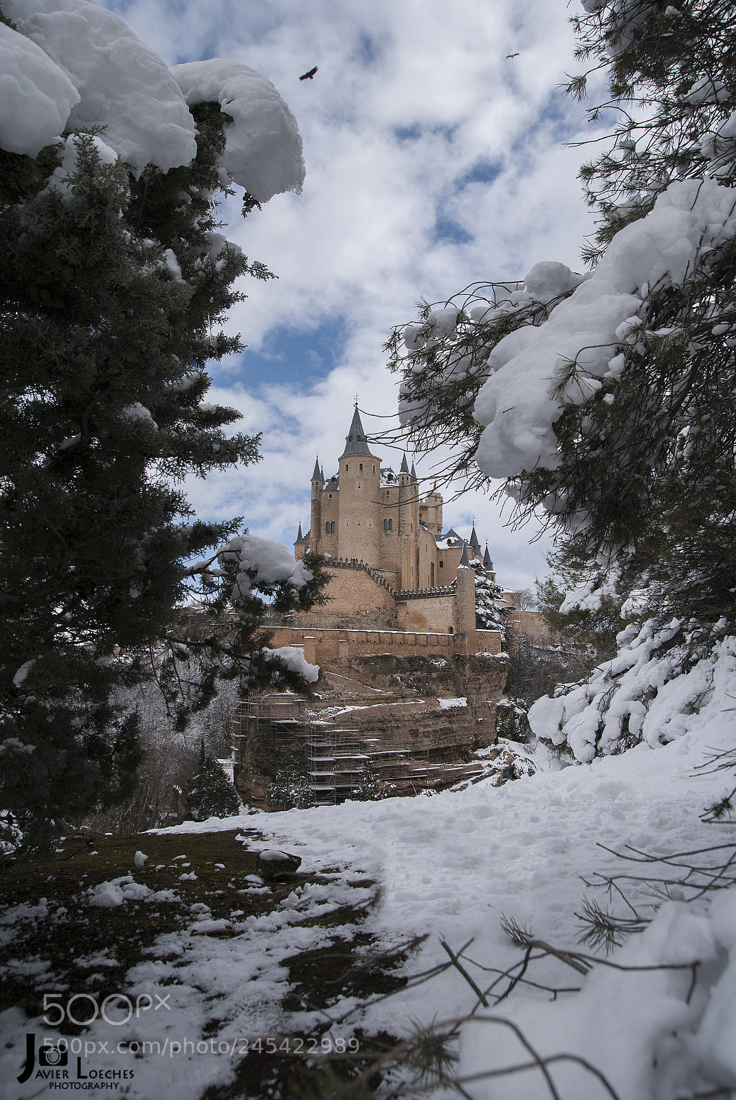 Nikon D3000 sample photo. Alcázar segovia photography