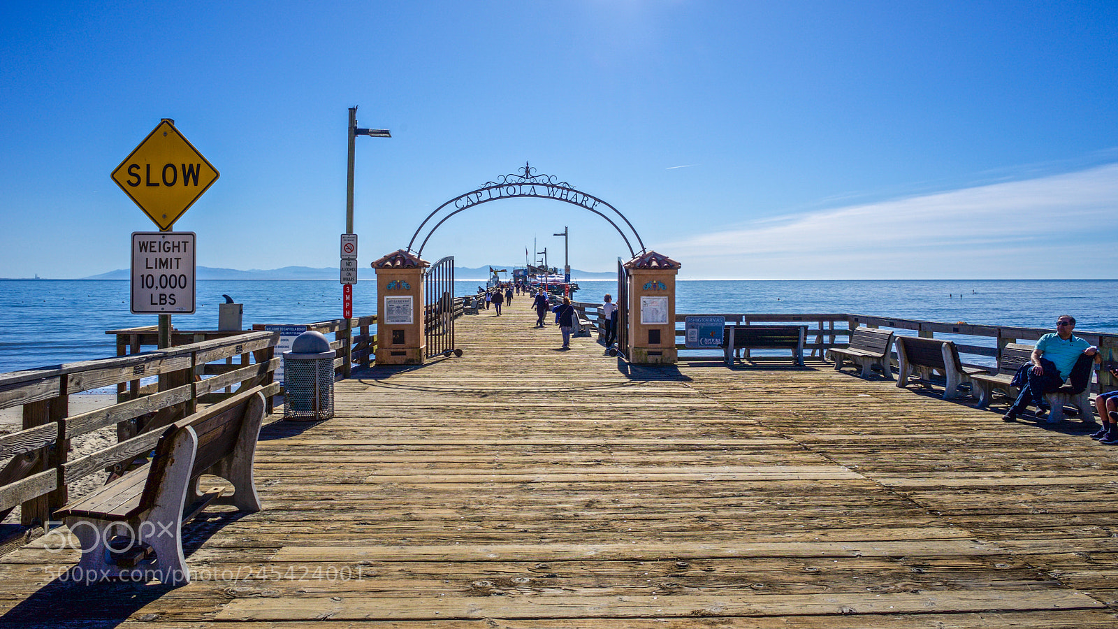 Sony a7 sample photo. Capitola wharf in capitola photography