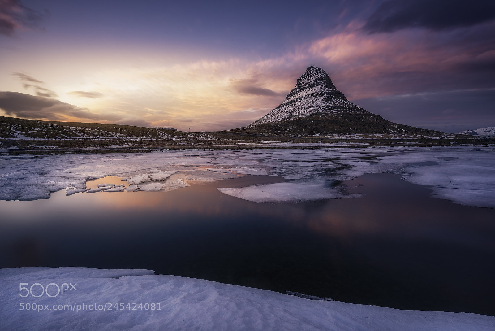 Nikon D810 sample photo. Kirkjufell sunset photography