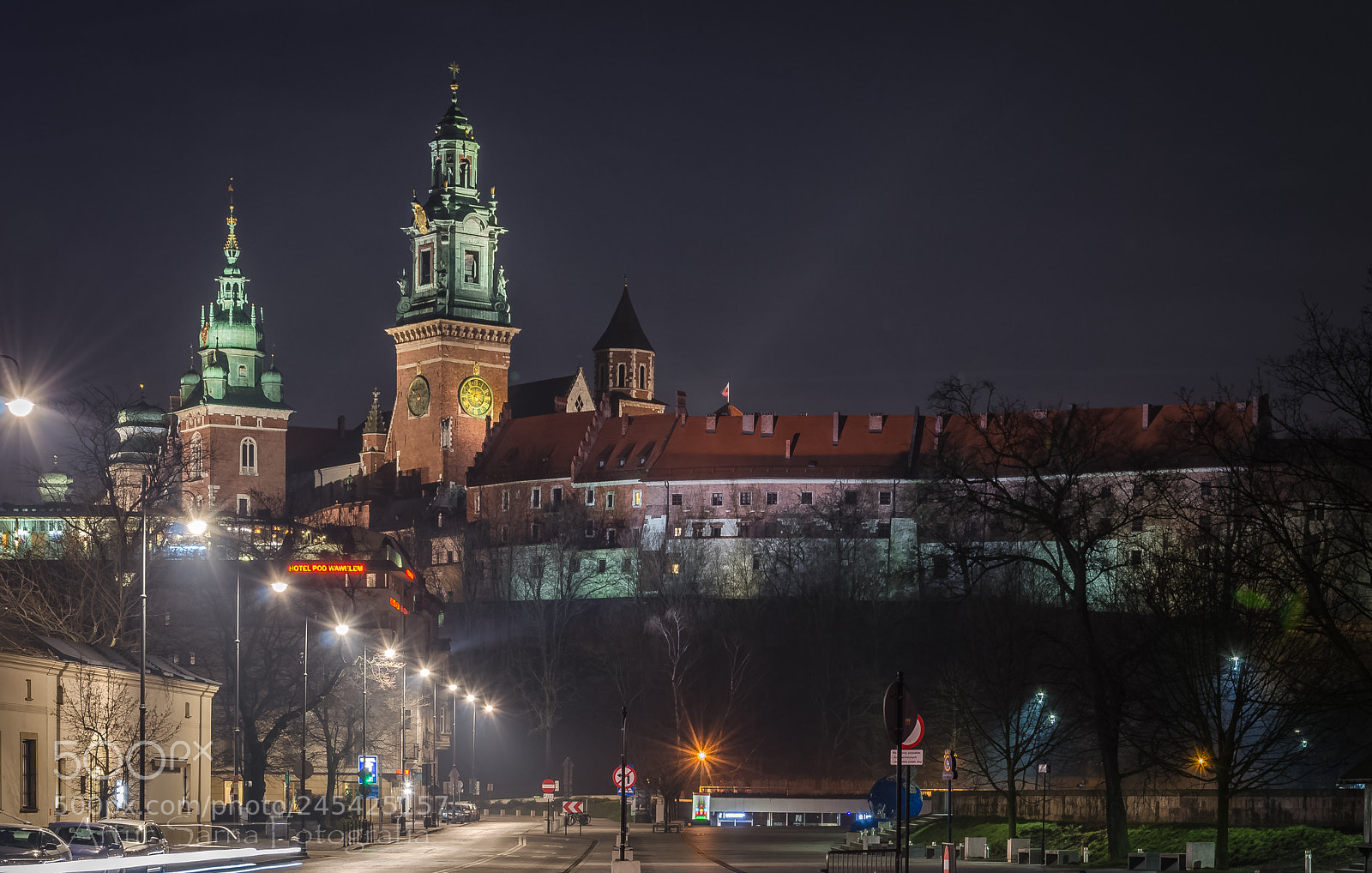 Nikon D5100 sample photo. Wawel hill and ul photography