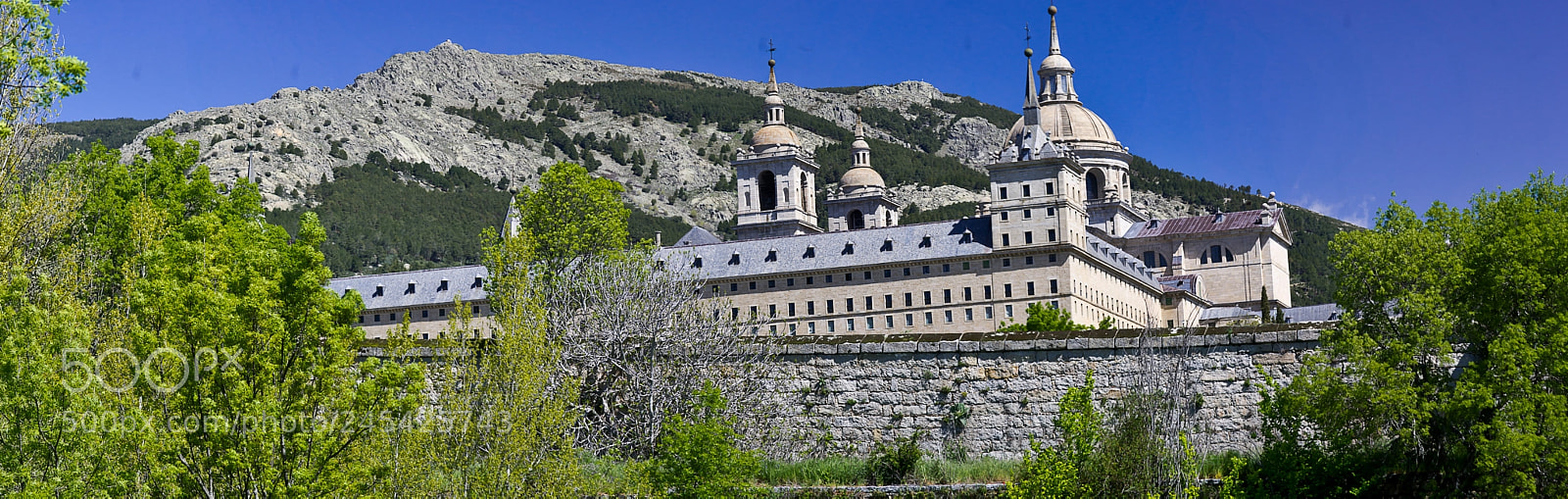Nikon D3100 sample photo. Monasterio del escorial photography
