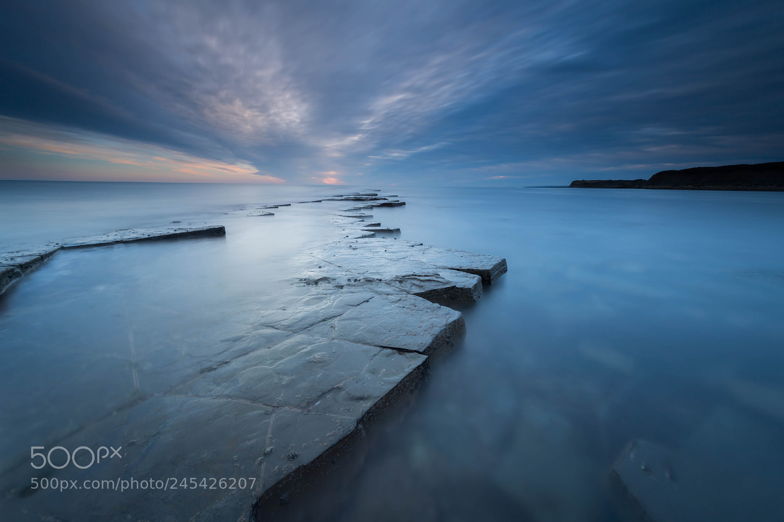 Nikon D5 sample photo. Sundown at kimmeridge ledge photography