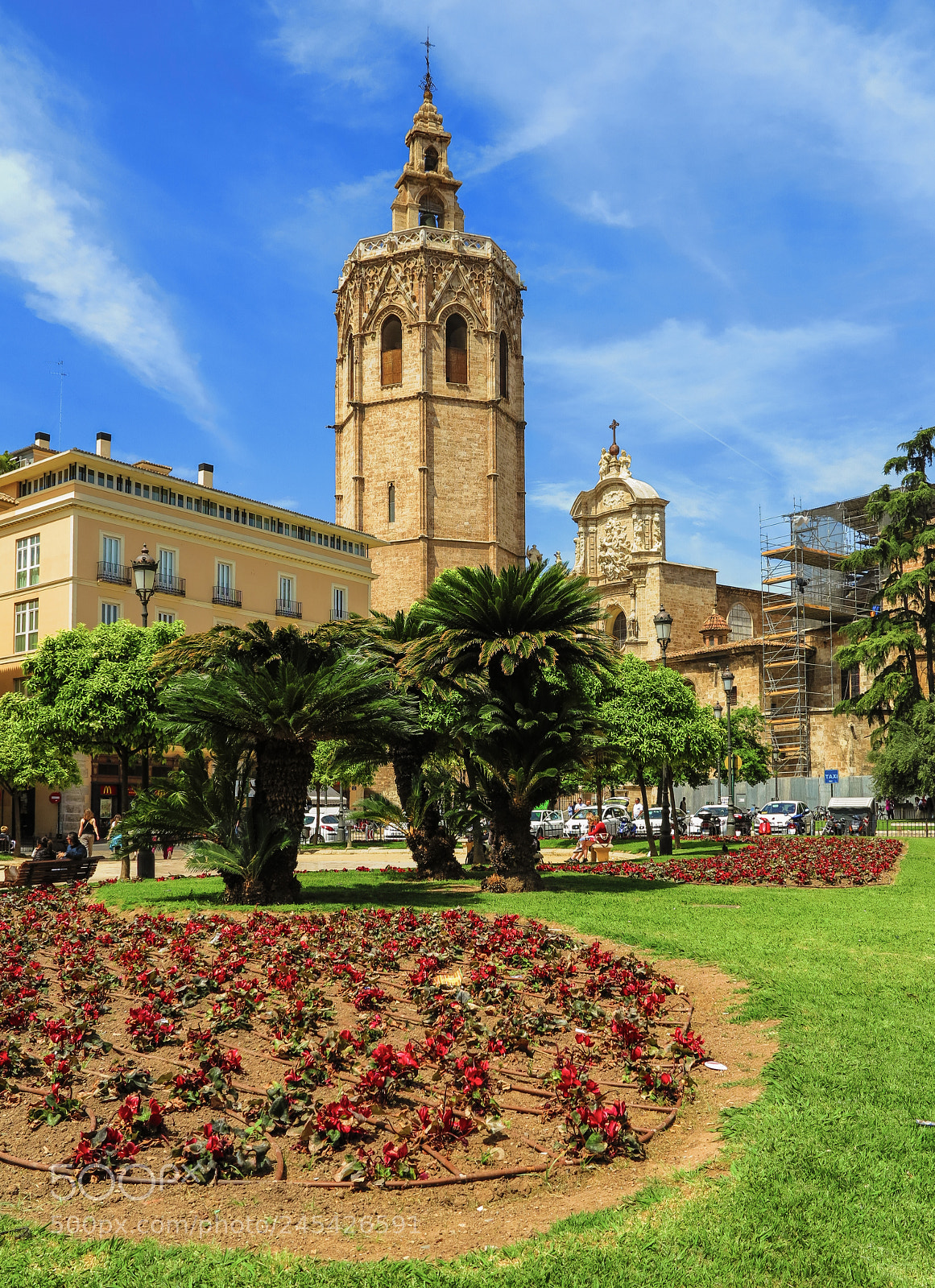 Canon PowerShot G1 X sample photo. El miguelete valencia cathedral photography