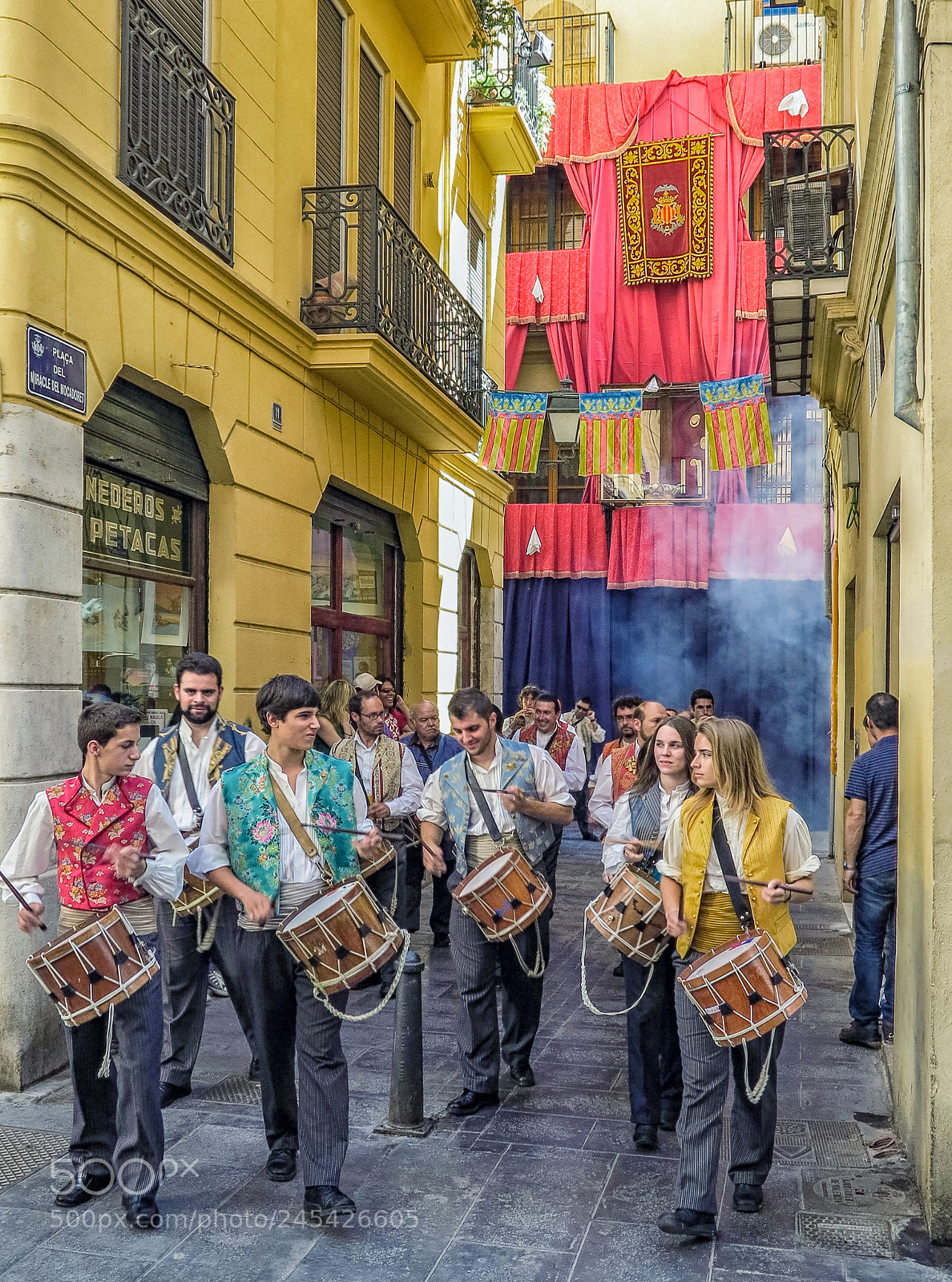 Canon PowerShot G1 X sample photo. Street parade (valencia spain) photography