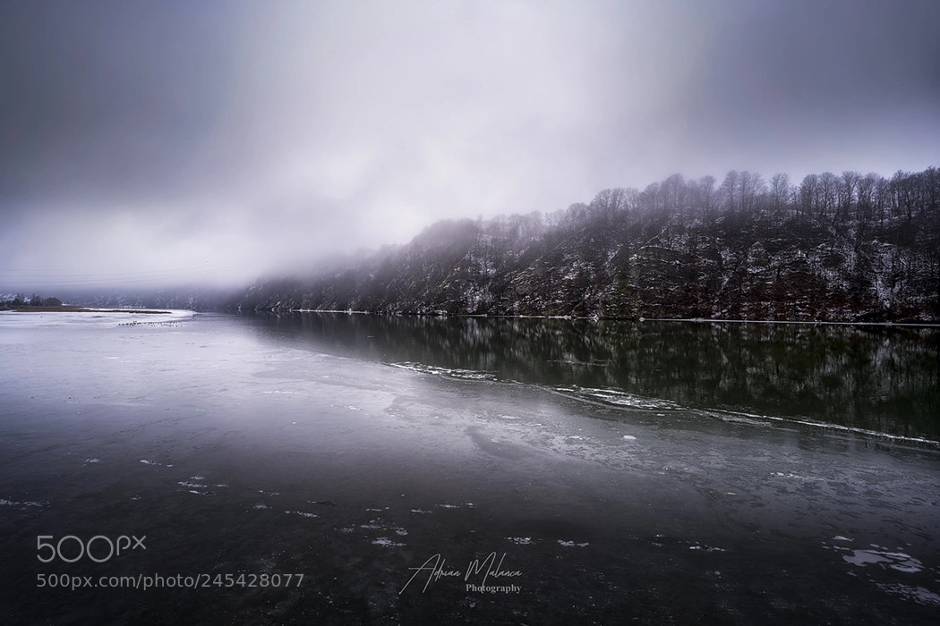 Sony a7R II sample photo. Frozen reflection photography