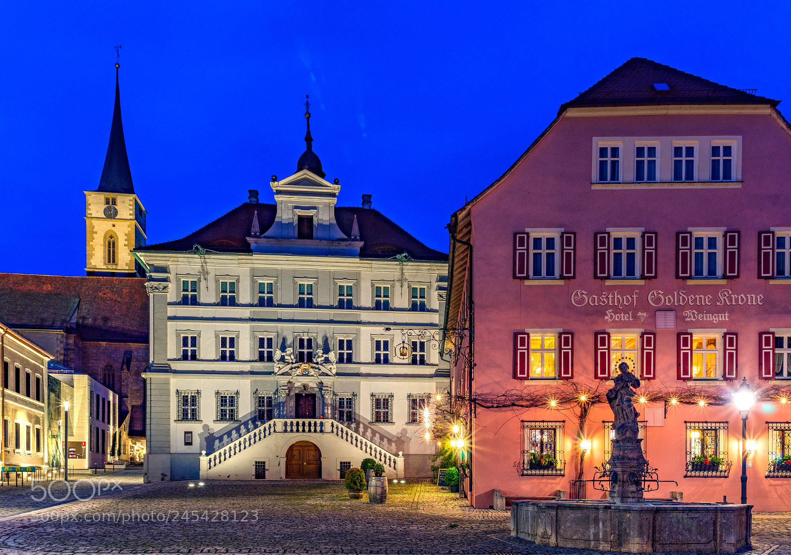 Sony SLT-A68 sample photo. Iphofen town hall and photography
